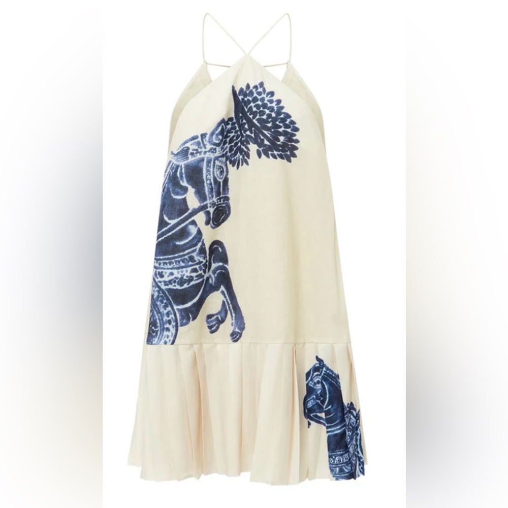 Alemais The Rider Pleated Hem Dress NWT